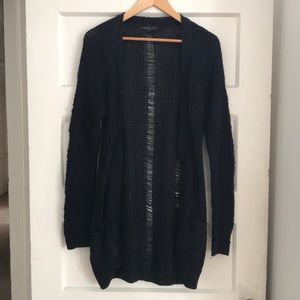 woven cardigan